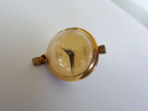 WOW!! VINTAGE GUCCI RED & GREEN BALL PENDANT WATCH CIRCA 1970's VALUE R5500 WOW!! WOW!
