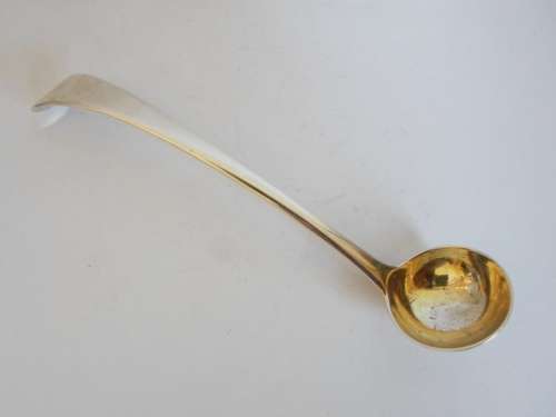 WOW!! LARGE 1798 LONDON SILVER MUSTARD SPOON BY WE OVER WF 14,6g WOW!!