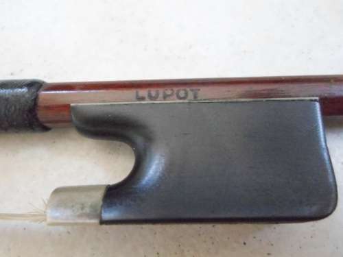 WOW!! HIGH VALUE!! 19th CENTURY FRENCH "LUPOT" VIOLIN BOW VALUE R5500 WOW!!