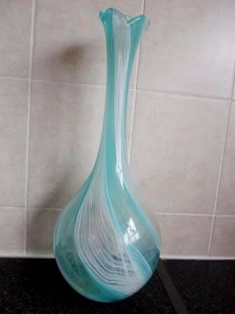 WOW!! STUNNING LARGE HEAVY DAVID READE VASE DATED 96 VALUE R3495