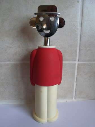 WOW!!!! ALESSI A. MENDINI CORKSCREW  210 X 60 X 50mm  AMAZING!! WOW!!