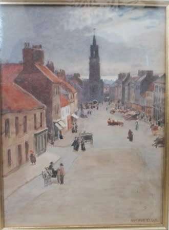 RARE!!!! LATE 19TH CENTURY ARTHUR ELLIS WATERCOLOUR 300 X 230mm VALUE R4500!!!