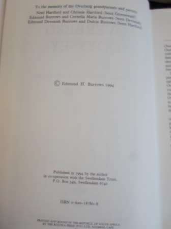 WOW! 1ST EDITION OVERBERG OUTSPAN & OVERBERG ODDYSSEY BY EDMUND BARROW  WOW!!