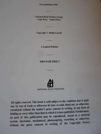 WOW!! RARE ST HELENA ILLUSTRATED BY ROBIN CASTELL WOW!!