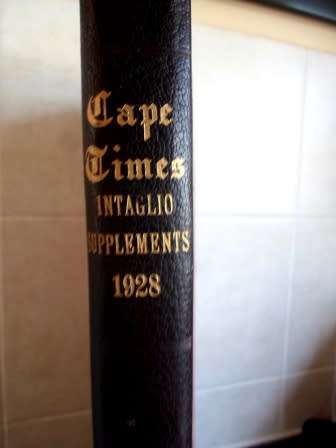 AMAZING!!HUGE RARE 1928 CAPE TIMES INTAGLIO SUPPLEMENTS FULL OF PICS WOW!! WOW!!