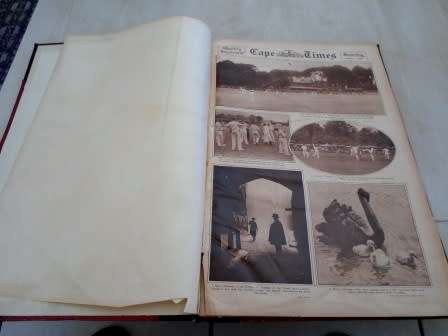 AMAZING!!HUGE RARE 1928 CAPE TIMES INTAGLIO SUPPLEMENTS FULL OF PICS WOW!! WOW!!