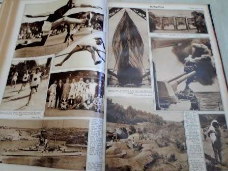 AMAZING!!HUGE RARE 1928 CAPE TIMES INTAGLIO SUPPLEMENTS FULL OF PICS WOW!! WOW!!
