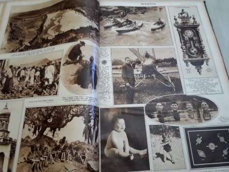 AMAZING!!HUGE RARE 1928 CAPE TIMES INTAGLIO SUPPLEMENTS FULL OF PICS WOW!! WOW!!