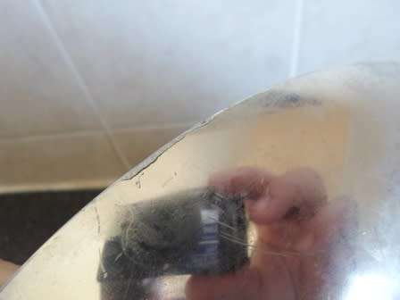 WOW!! LARGE VINTAGE CARROL BOYES  BOWL UNMARKED!! WOW!!