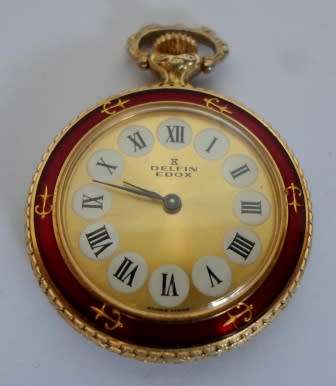 Edox pocket watch clearance