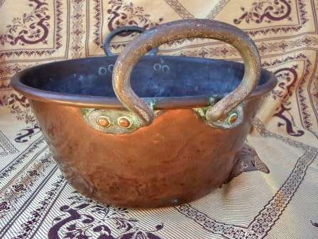 WOW!! 19TH CENT CAPE COPPER JAM POT CIRCA 1880's VALUE R2500 WOW!!