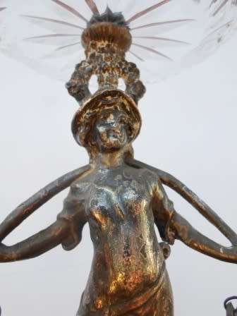 WOW!! STUNNING VICTORIAN SILVER PLATED CENTERPIECE CIRCA 1890's WOW!!