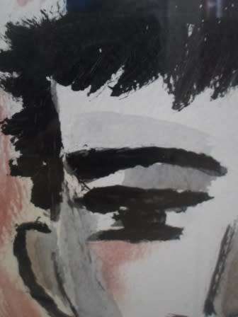 STUNNING!! CARL BUCHNER ACRYLIC ON PAPER OF BOY  340 X 240mm VALUE R9500