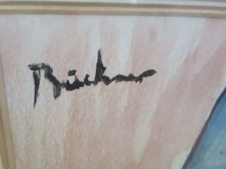 STUNNING!! CARL BUCHNER ACRYLIC ON PAPER OF BOY  340 X 240mm VALUE R9500