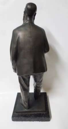 VERY RARE!! ANTON VAN WOUW POSTHUMUS "LEEMANS THE POSTMAN" BRONZE 410mm VALUE R30000 WOW!!