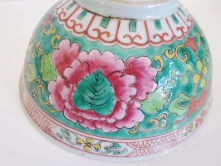 RARE!! 18TH CENTURY CHINESE QIANLONG FAMILLE ROSE BOWL CIRCA 1780's VALUE R5950 WOW!!