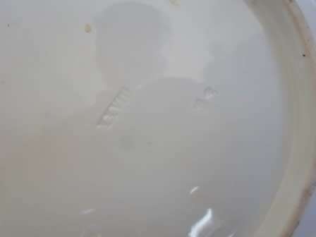 SUPERB!! 19TH CENTURY HAND PAINTED CUP & SAUCER WITH MAHOGANY STAND AMAZING FIND!! WOW!!