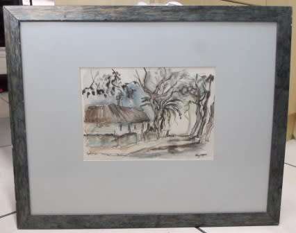 RARE!! TONY GROGAN "WYNBERG CAPE"  WATERCOLOUR   280 X 200mm VALUE R3500 WOW