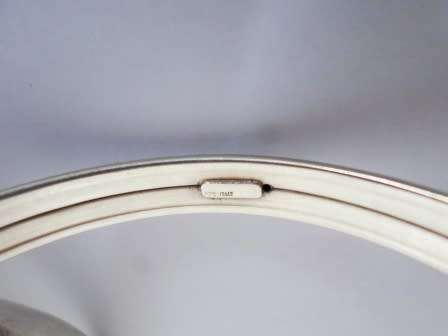WOW!! 5 X  VINTAGE 8mm ITALIAN STERLING SILVER BANGLES  82,3g WOW!!