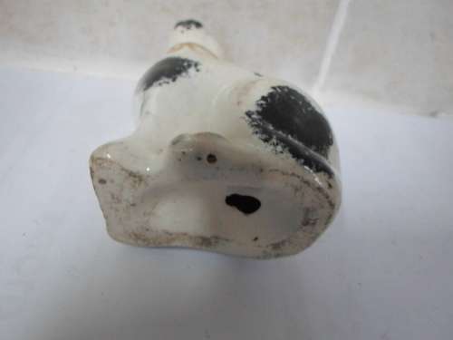 19TH CENTURY STAFORDSHIRE POTTERY CAT FIGURE CIRCA 1880`s WOW!!