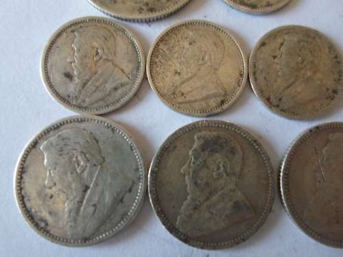 WOW!! 1893, 1895, 1896  KRUGER 3d, 6d and 1897 1 SHILLING COINS  20,6g  WOW!!