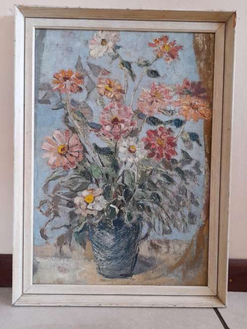 Amazing unsigned oil on board, in the style of Gregoire Boonzaier 500 x 350mm AMAZING PIECE!!