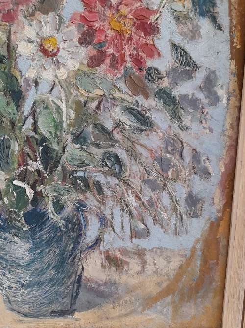 Amazing unsigned oil on board, in the style of Gregoire Boonzaier 500 x 350mm AMAZING PIECE!!