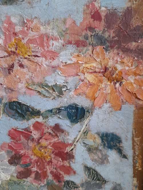 Amazing unsigned oil on board, in the style of Gregoire Boonzaier 500 x 350mm AMAZING PIECE!!