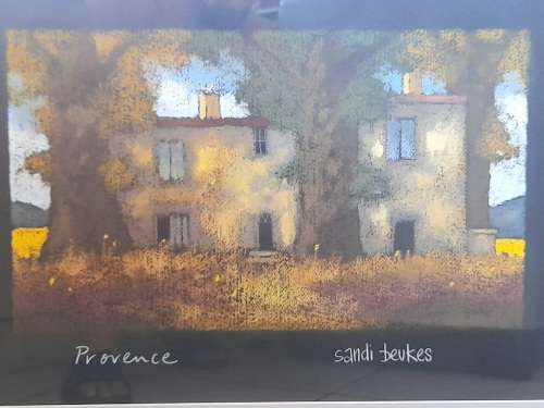 Stunning Sandi Beukes `Provence` pastel 490 x 290mm Value R3500