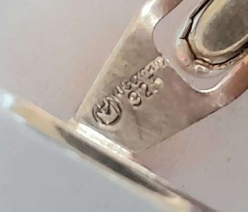 Amazing vintage german sterling silver Masonic cufflinks 9,9g wow!!