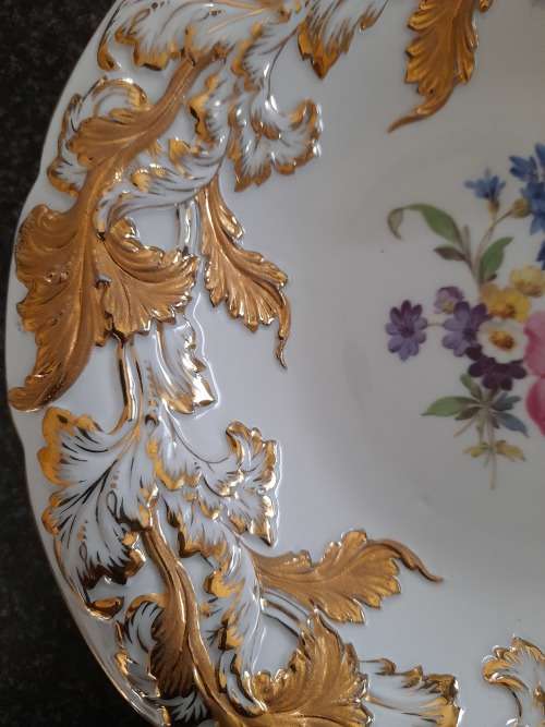 Spectacular!! Antique Meissen hand painted plate amazing condition!! Value R4950