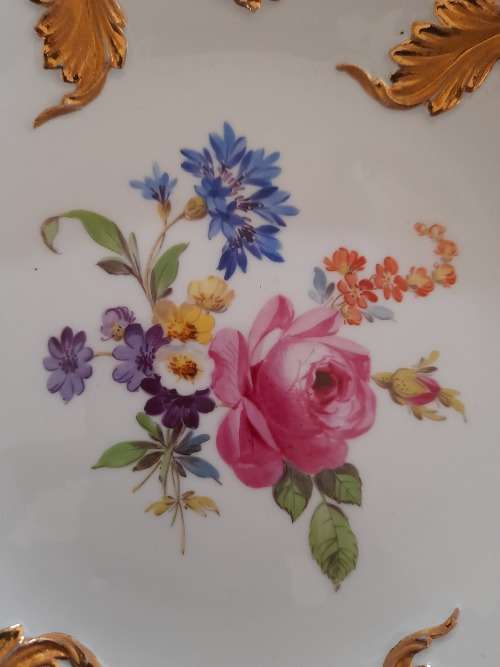 Spectacular!! Antique Meissen hand painted plate amazing condition!! Value R4950