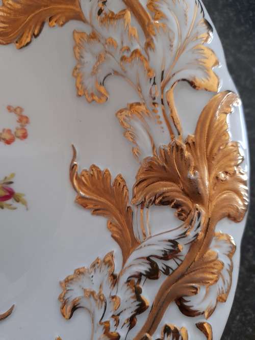 Spectacular!! Antique Meissen hand painted plate amazing condition!! Value R4950