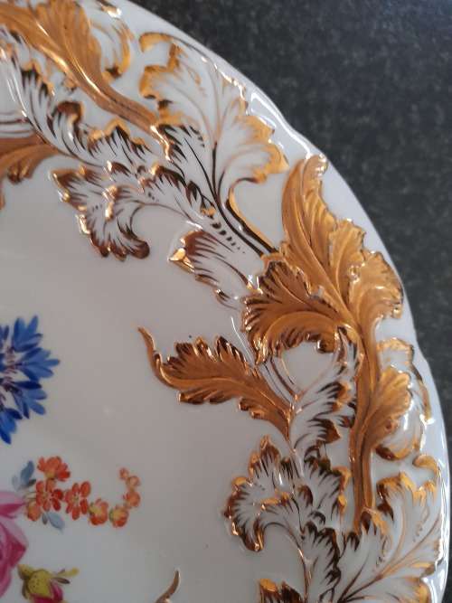 Spectacular!! Antique Meissen hand painted plate amazing condition!! Value R4950