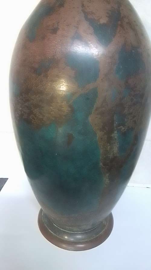 Rare art deco WMF Ikora vase circa 1930`s wow!!