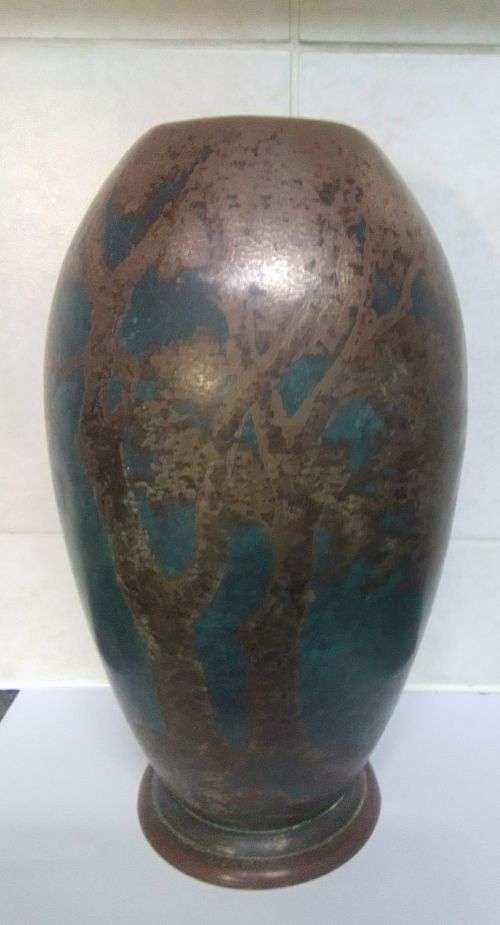 Rare art deco WMF Ikora vase circa 1930`s wow!!