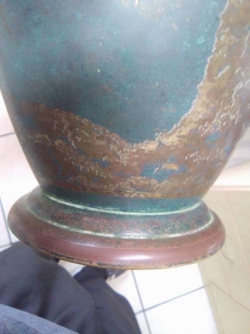 Rare art deco WMF Ikora vase circa 1930`s wow!!