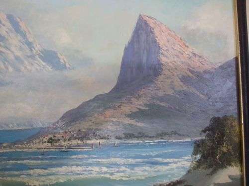 Amazing!! Michael Albertyn snr. Oil on board of Hangklip 600 x 450mm Value R4500