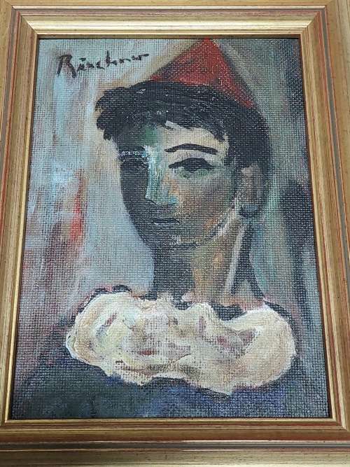 Amazing Carl Buchner oil on board 260 x 190mm value R15000