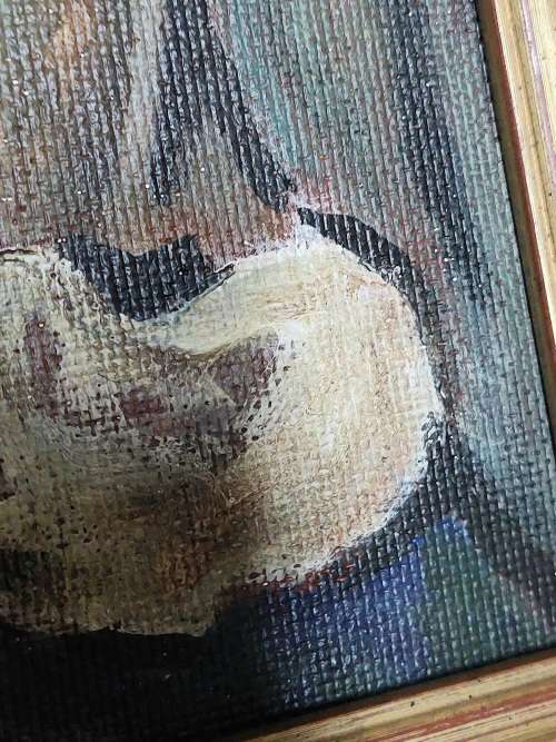 Amazing Carl Buchner oil on board 260 x 190mm value R15000