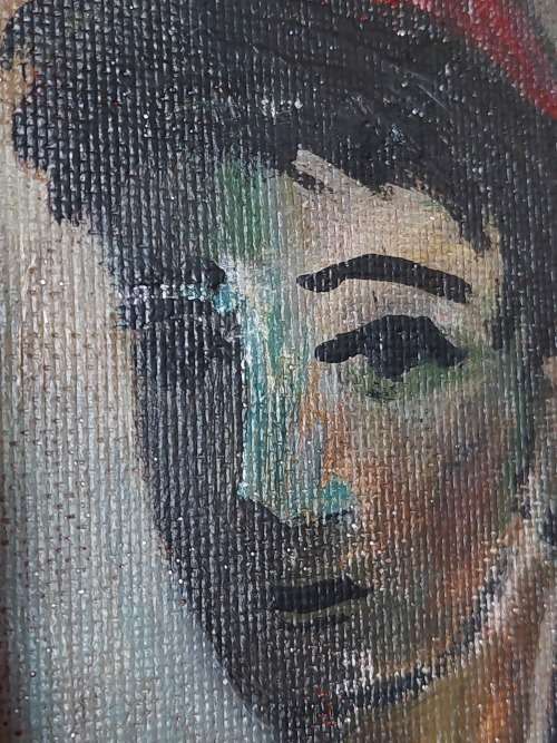 Amazing Carl Buchner oil on board 260 x 190mm value R15000