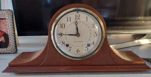Wow!! Vintage Seth Thomas mantle clock working!! Wow!!