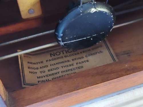 Wow!! Vintage Seth Thomas mantle clock working!! Wow!!