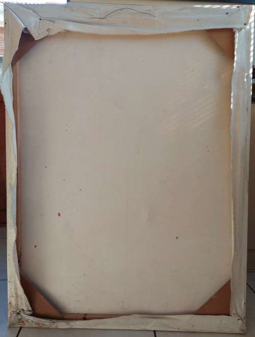 Exceptional!! Huge Vernon Swart oil on canvas of lilies 1200 x 900mm  Value R9500