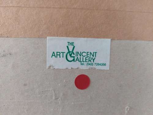 Rare!! Large Mike Fitzpatrick cape scene oil on canvas 940 x 760mm Value R15000