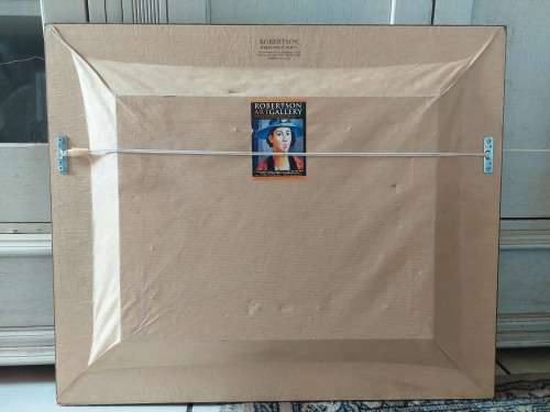 Amazing Fiona Ewan Rowett lanscape oil on board 360 x 260mm value R3500