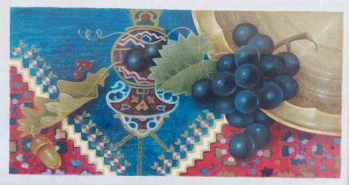 Magnificent!! Jan Sinclair oil on canvas board 200 x 100mm Value R1800