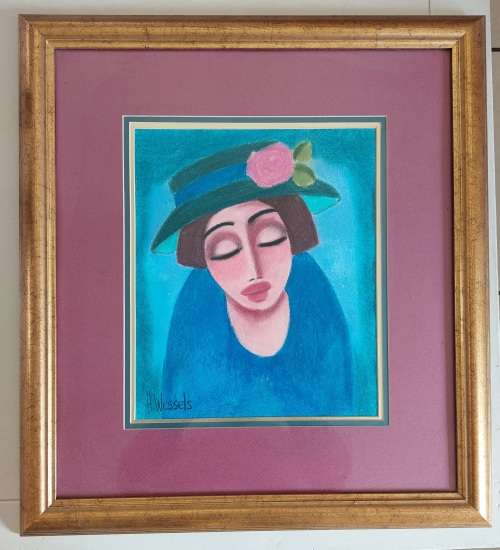 Gorgeous!! H. Wessels pastel on paper 370 x 310mm wow!!