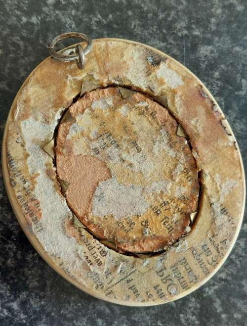 Exquisite!! Signed Edwardian miniature portrait 50 x 40mm stunning!!