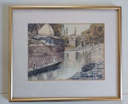 Wow!! Rare Terence McCaw watercolour dated 57 Value R6500 wow!!